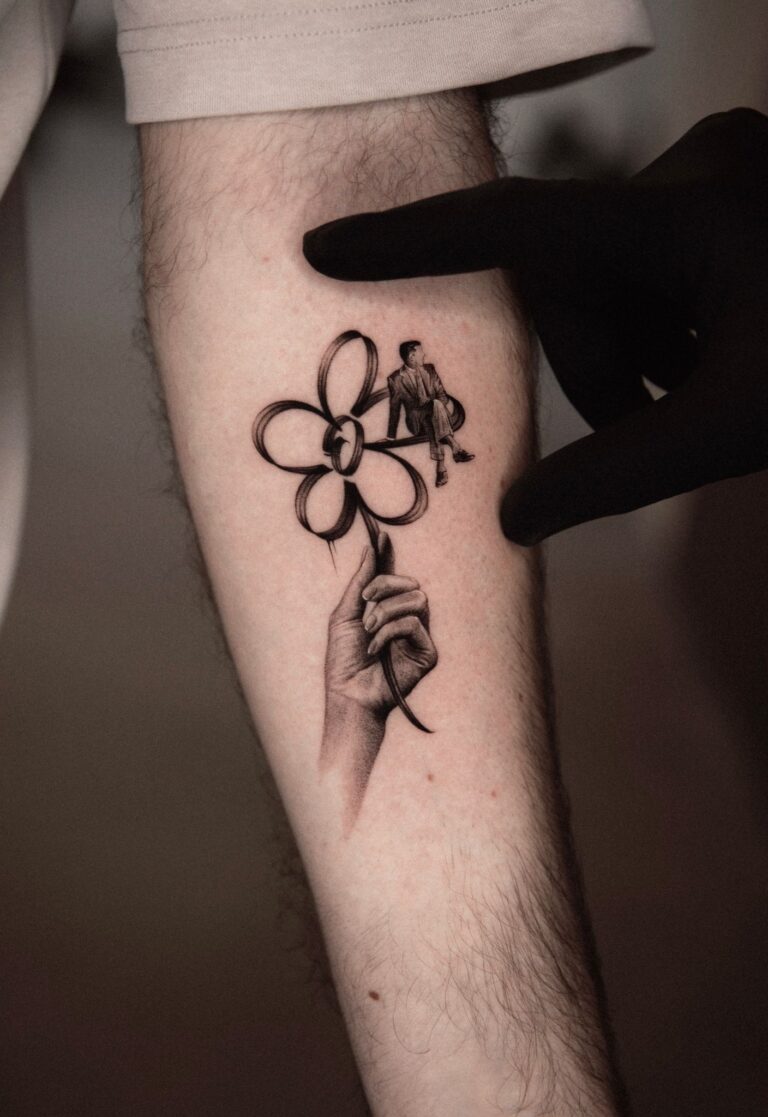 Microrealism tattoo work at Alma Studio