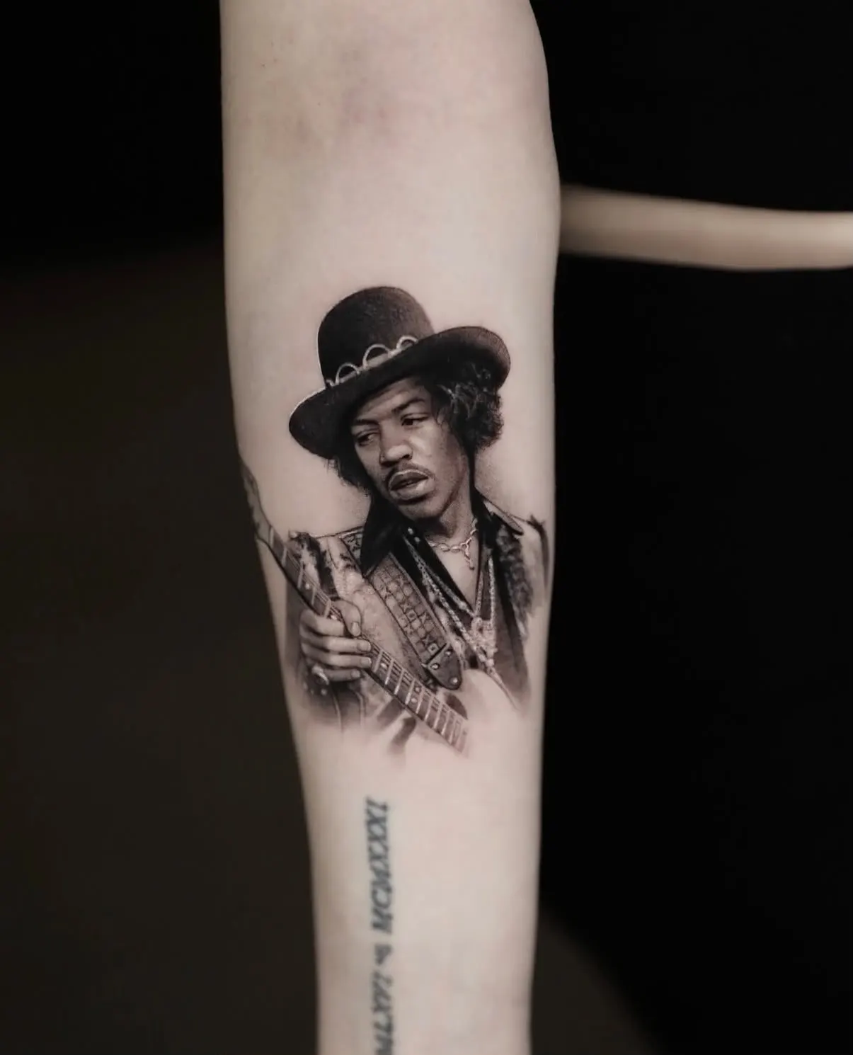 Portraiture tattoo by Alma Studio, Brighton