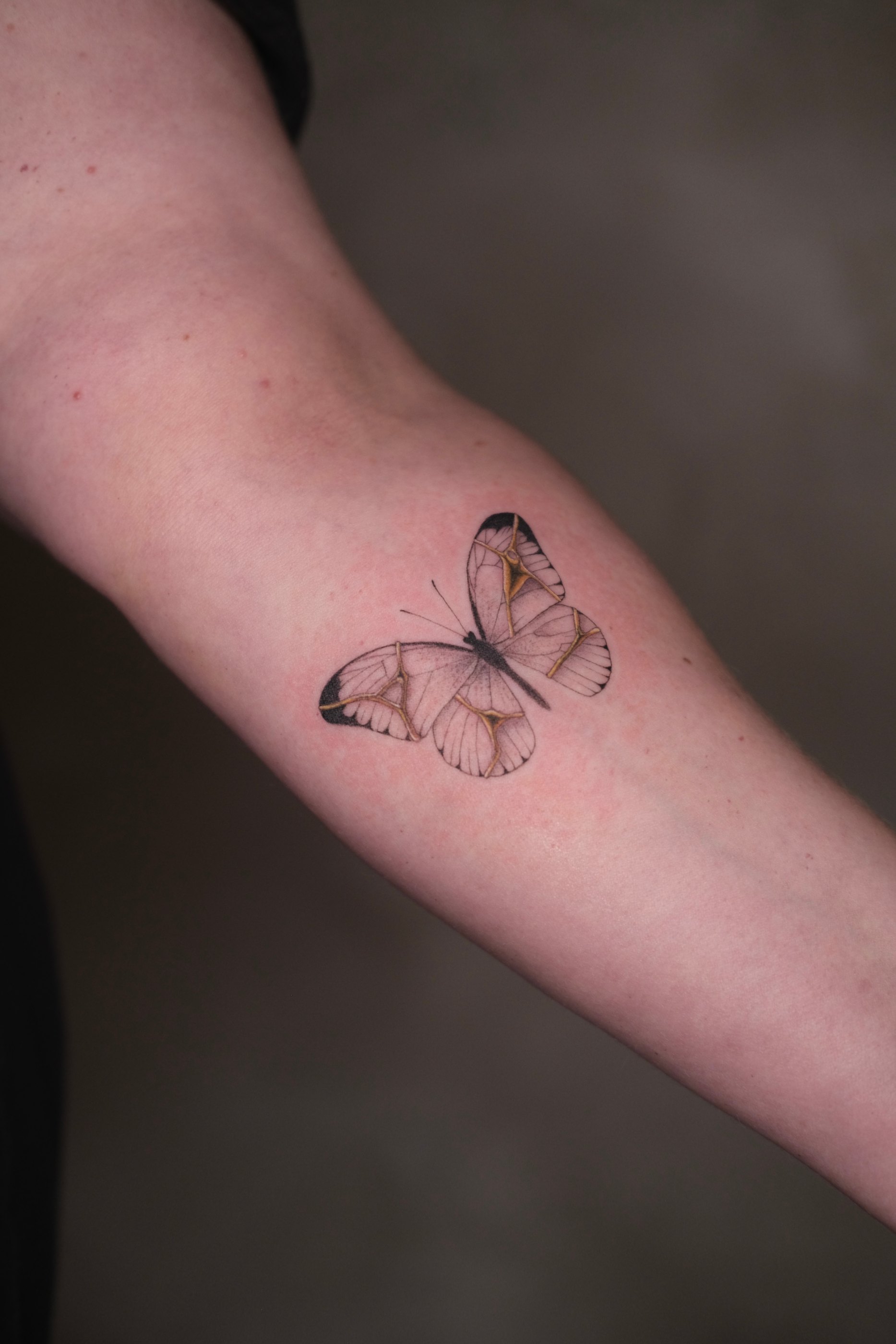 Fine line realism tattoo by Alma Studio, Brighton