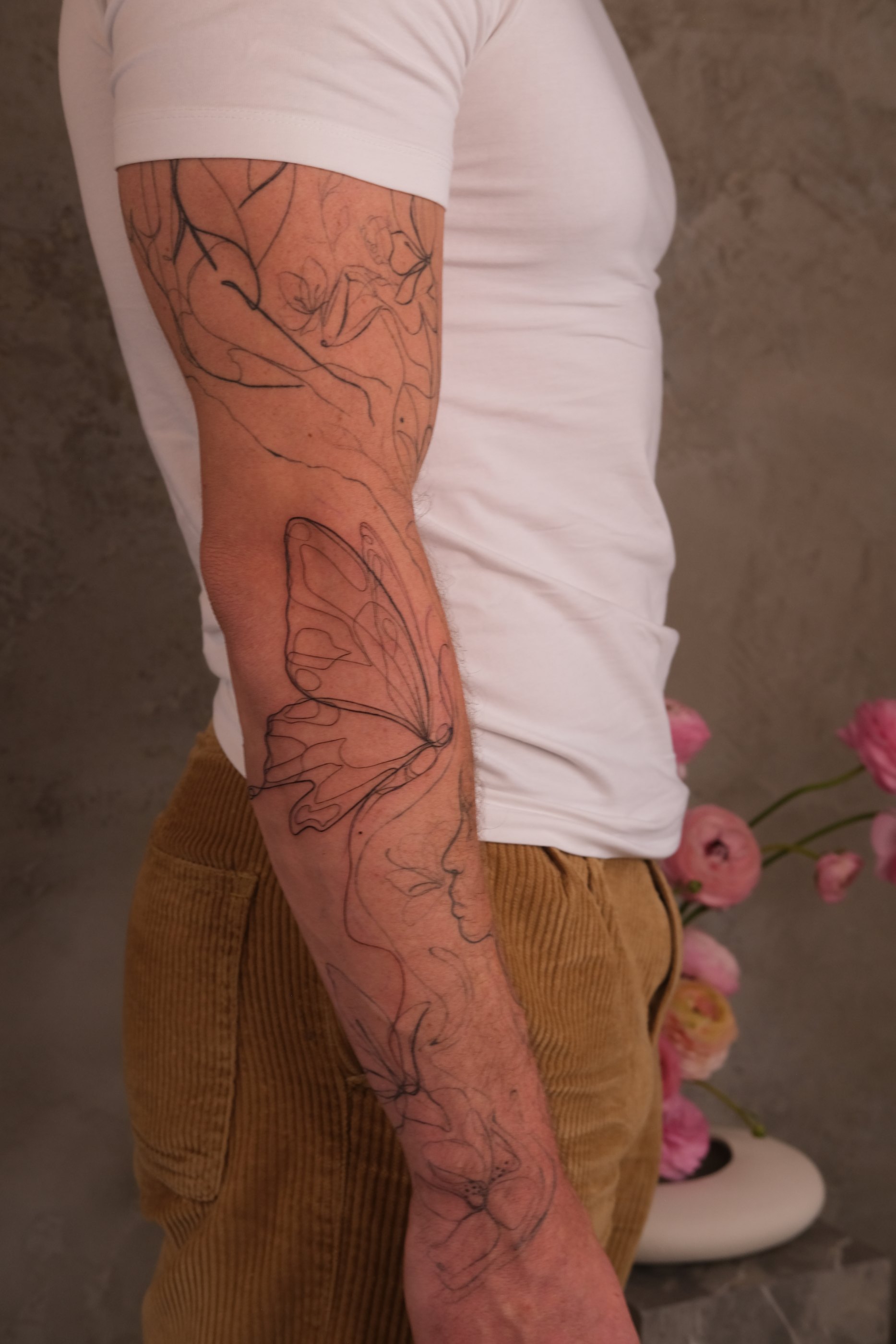 Inside Alma Studio, a tattoo studio in Brighton