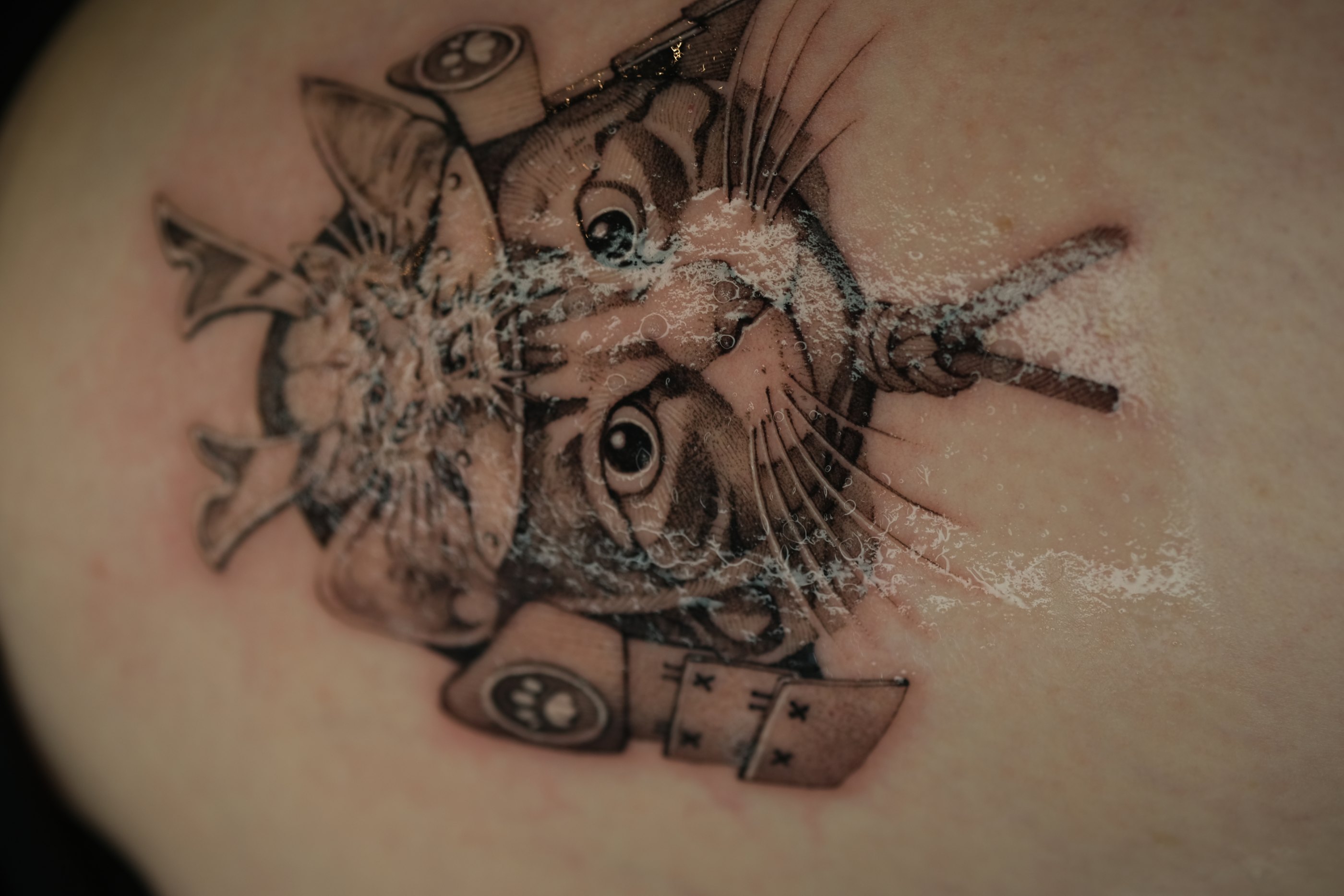 Realism wildlife tattoo by Alma Studio, Brighton