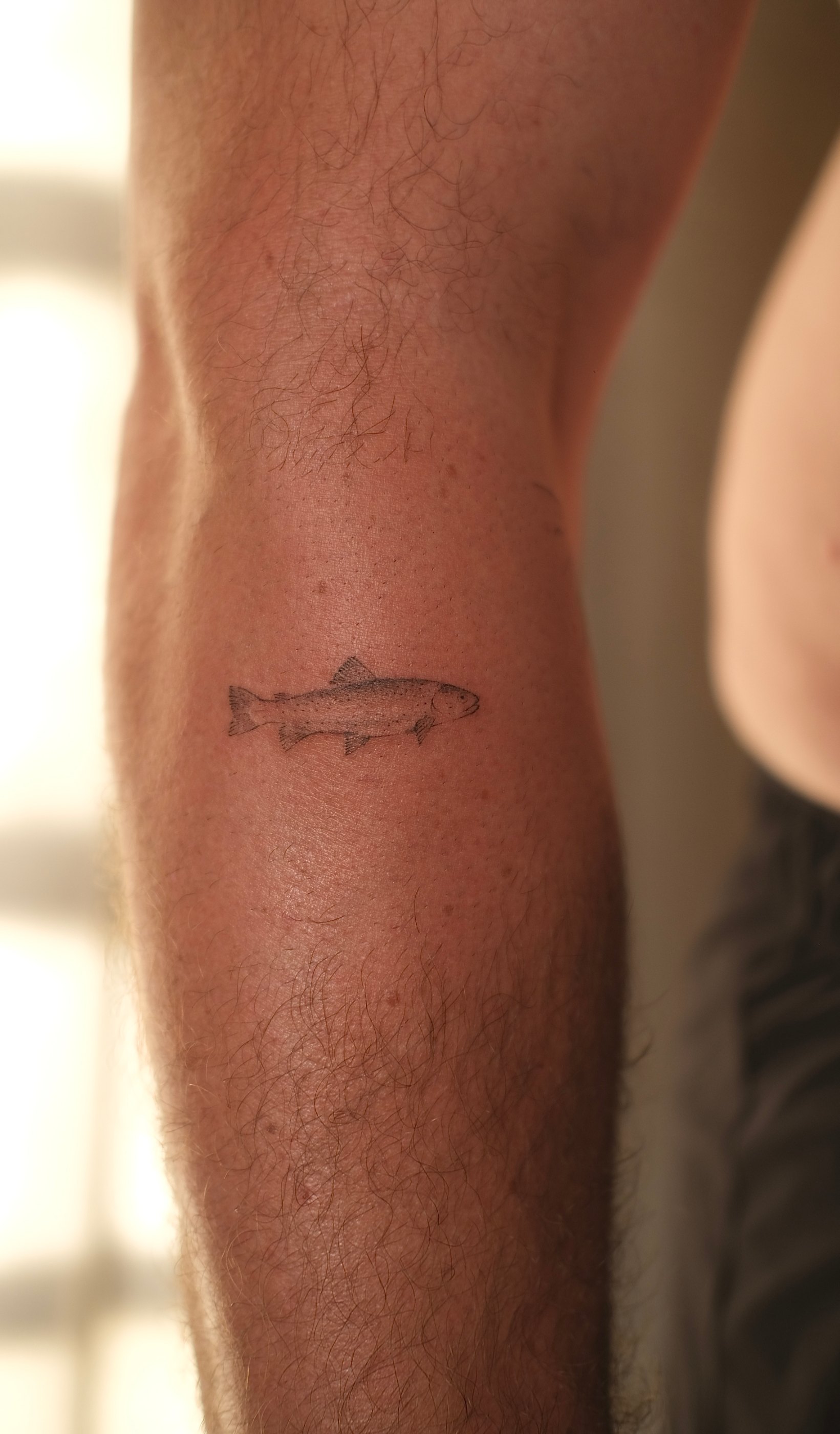 Fine line wildlife tattoo by Alma Studio, Brighton