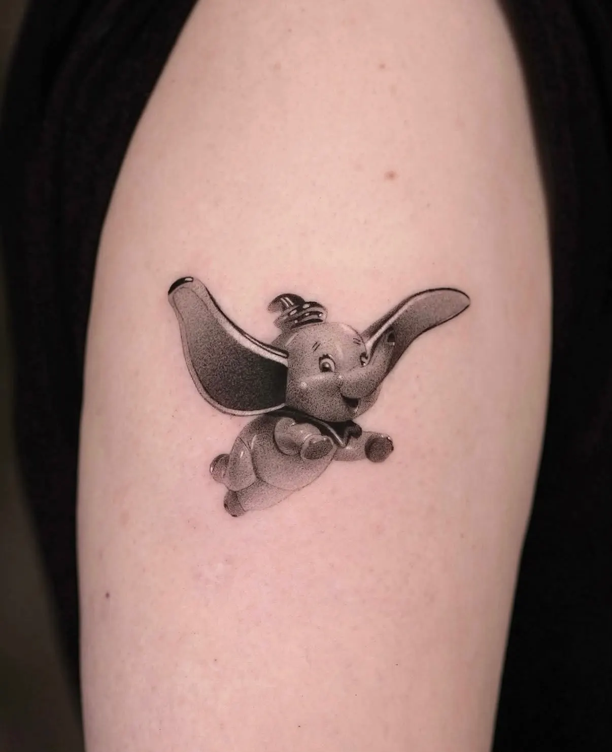 Cartoon tattoo by Alma Studio, Brighton