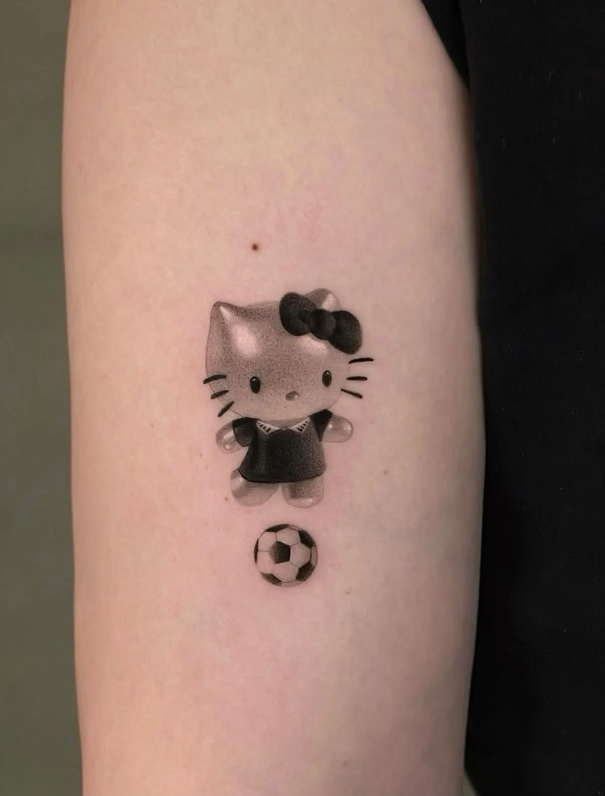 Cartoon tattoo by Alma Studio, Brighton