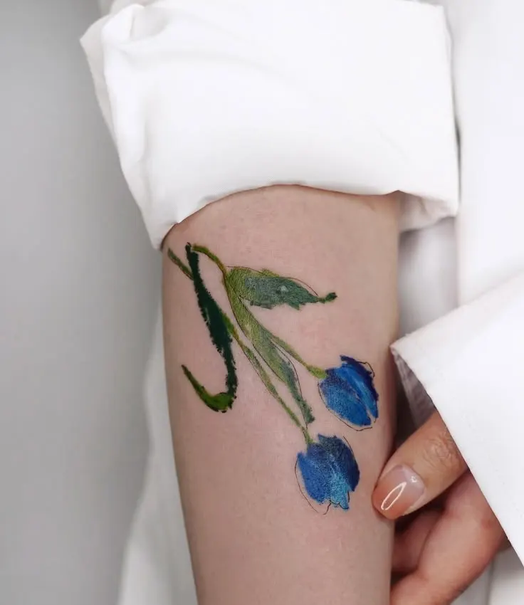 Colour tattoo by @myu_tattooer