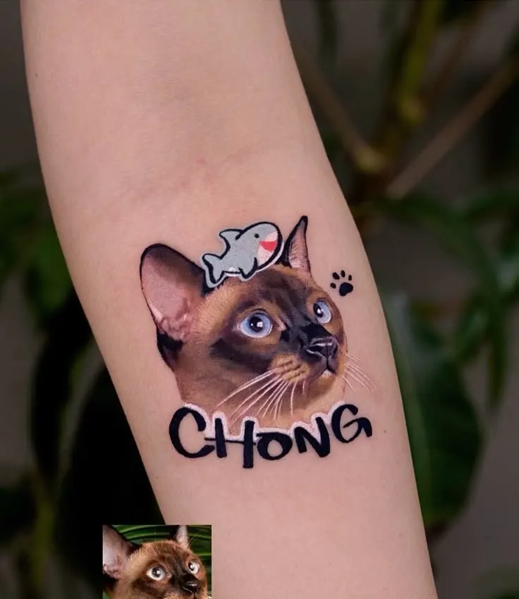 Colour tattoo by @inktattoo_studio